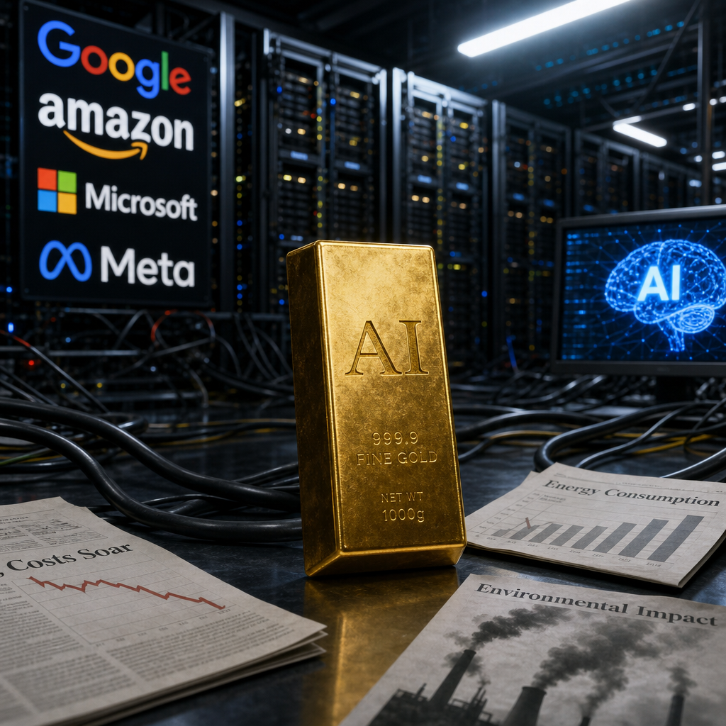 The Costly Gold Rush of AI in Big Tech