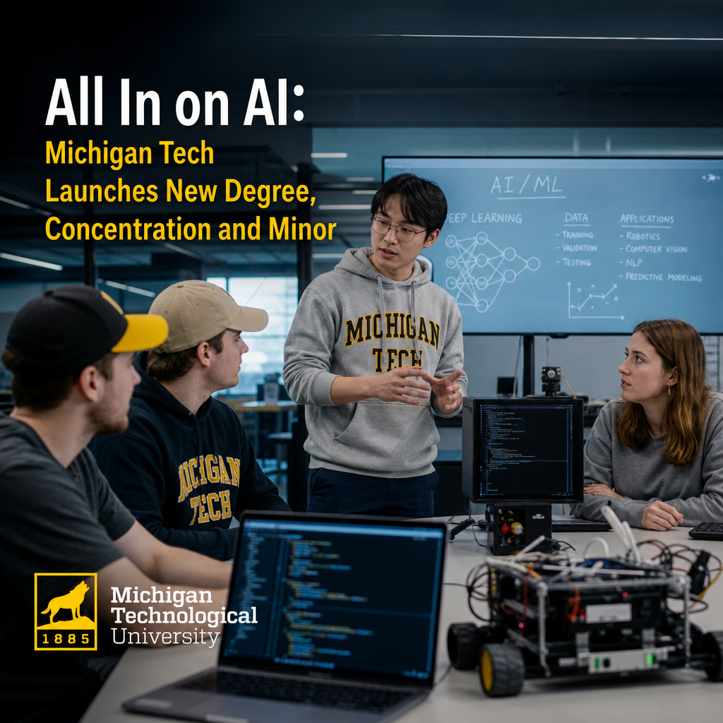 Michigan Tech Pioneers the Future: Embracing AI in Education