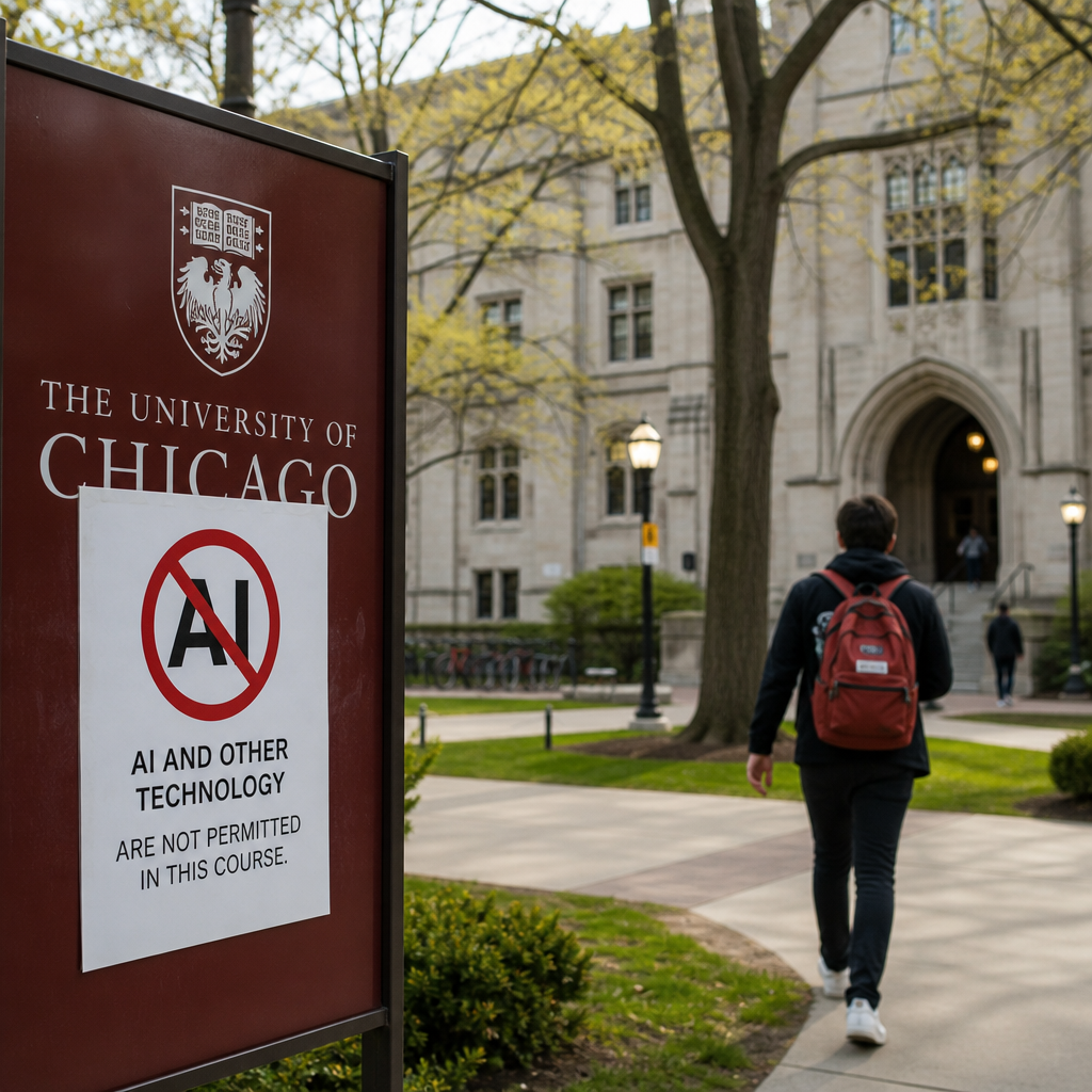 University of Chicago’s Bold Move: A Ban on AI and Technology in Courses